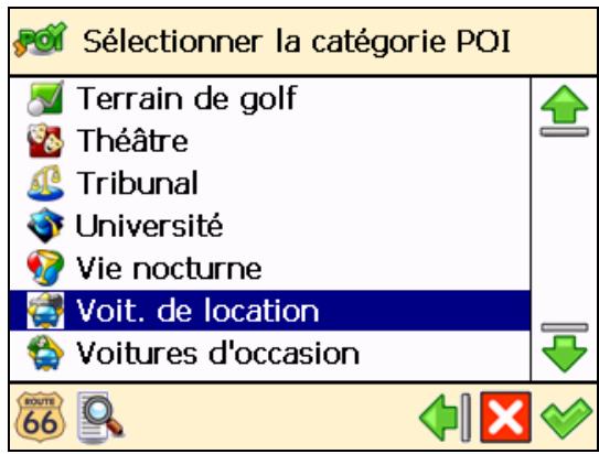 ROUTE 66 NAVIGATE 7 - Naviguer vers un POI ajuster de votre destination - 6