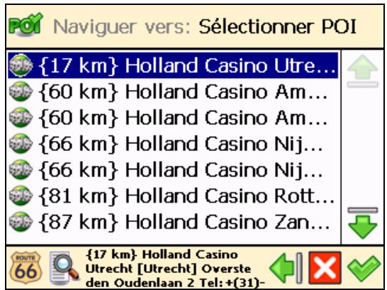 ROUTE 66 NAVIGATE 7 - Naviguer vers un POI autour de votre position GPS - 2