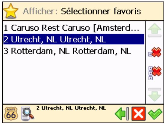 ROUTE 66 NAVIGATE 7 - Montrer les favoris / masquer les favoris - 7