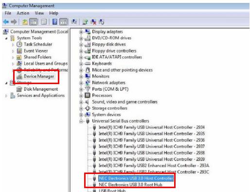US ROBOTICS USB 3.0 PC-EXPRESS CARD - Windows Vista/ Windows 7 - 1