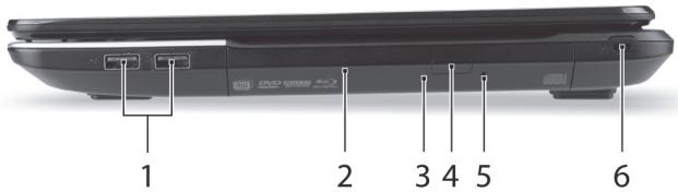 GATEWAY NE51B - Information on USB 3.0 - 1