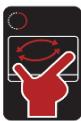 GATEWAY NE51B - Multi-gesture - 3