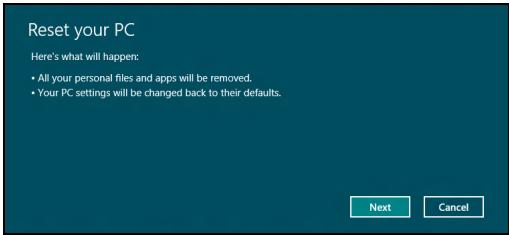 GATEWAY NE51B - Ren Ren Restore Factory Settings. - 2