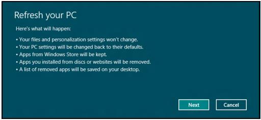 GATEWAY NE51B - Restauración personalizada con Gateway Recovery Management - 2