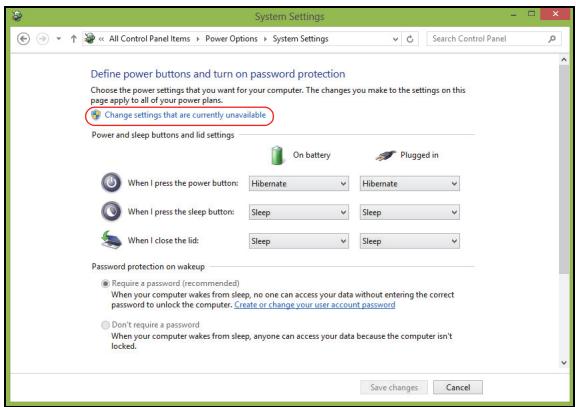 GATEWAY NE51B - Disable Fast startup - 2
