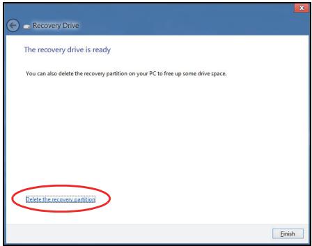 GATEWAY NE51B - CREATING A RECOVERY BACKUP - 4