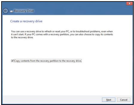 GATEWAY NE51B - CREATING A RECOVERY BACKUP - 2