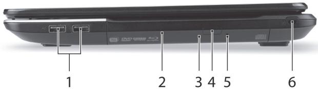 GATEWAY NE56R - Information on USB 3.0 - 1