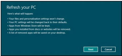 GATEWAY NE56R - 16777 Refresh your PC 16777 - 1