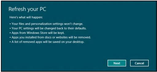 GATEWAY NE56R - Restauración personalizada con Gateway Recovery Management - 2