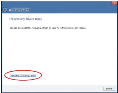 GATEWAY NE56R - CREATING A RECOVERY BACKUP - 4