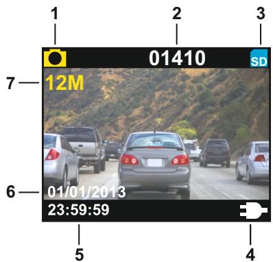 NEXT BASE IN CAR CAM 101 GO - Mode PHOTO - 1