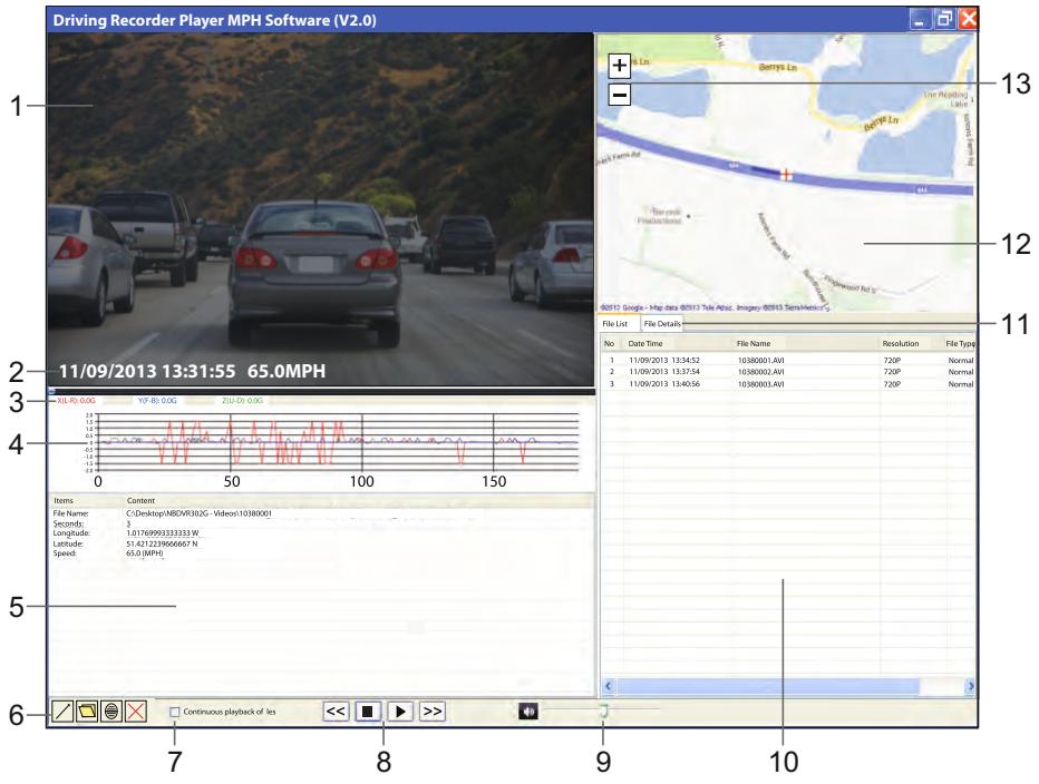 NEXT BASE IN CAR CAM 302 G DELUXE - Remarque : - 1