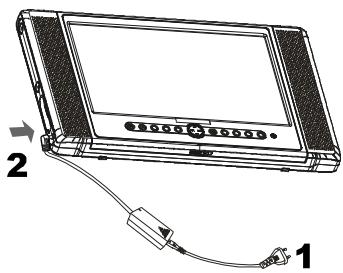 NEXT BASE SDV1102-B - Mise sous tension - 1