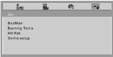 NEXT BASE SDV1102-B - Reglages par default - 2