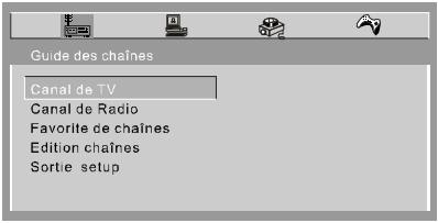 NEXT BASE SDV1102-B - CHAINES TV - 1