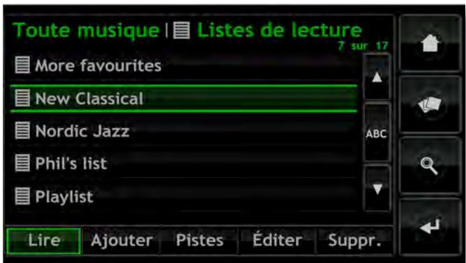 NAIM1 HDX-SSD - Sélection et gestion des listedes de lecture - 1