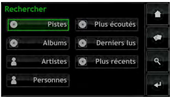 NAIM1 HDX-SSD - Le menu Recherche - 1