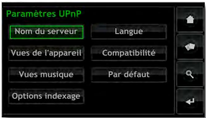 NAIM1 HDX-SSD - Paramètres UPnP™ - 1