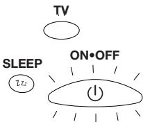 RCA RCR311W - Minuterie-sommeil (certains modes seulement) - 1