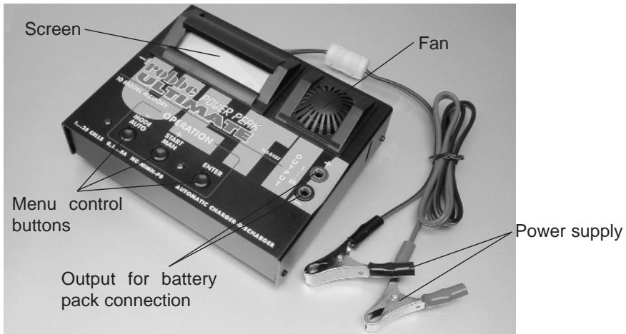 ROBBE POWER PEAK ULTIMATE - Charger controls - 1