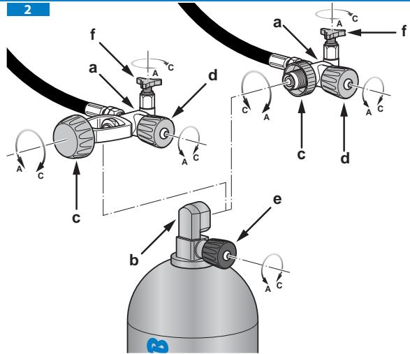 AEROTECNICA COLTRI MCH-6 - Recharge des bouteilles avec des raccords BC (2): - 3