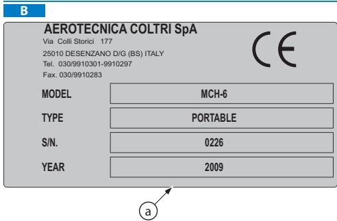 AEROTECNICA COLTRI MCH-6 - ISTRUZIONI GENERALI - 2