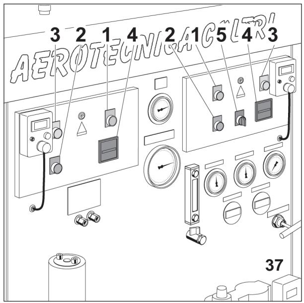 AEROTECNICA COLTRI MCH14 TECH NITROX - Tableau de commande - 1