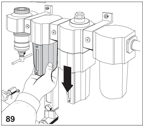 AEROTECNICA COLTRI MCH14 TECH NITROX - Filtres pour l'humidité et les condensats du compresseur à basse pression - 7