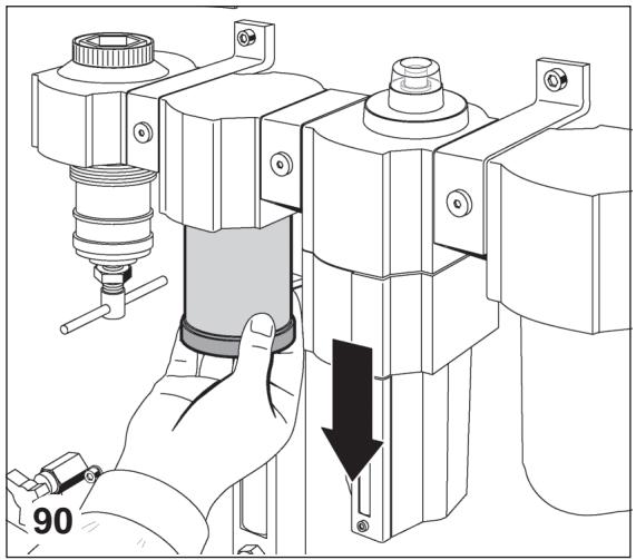 AEROTECNICA COLTRI MCH14 TECH NITROX - Filtres pour l'humidité et les condensats du compresseur à basse pression - 8