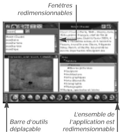 HACHETTE MULTIMEDIA DICTIONNAIRE HACHETTE ENCYCLOPEDIE - Personnaliser l'interface - 1