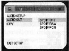 QUARTEK HD-RIP80 - 3- Menu audio - 1