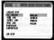 QUARTEK HD-RIP80 - 2-Menu langage - 1