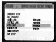 QUARTEK HD-RIP80 - 2-Menu langage - 4