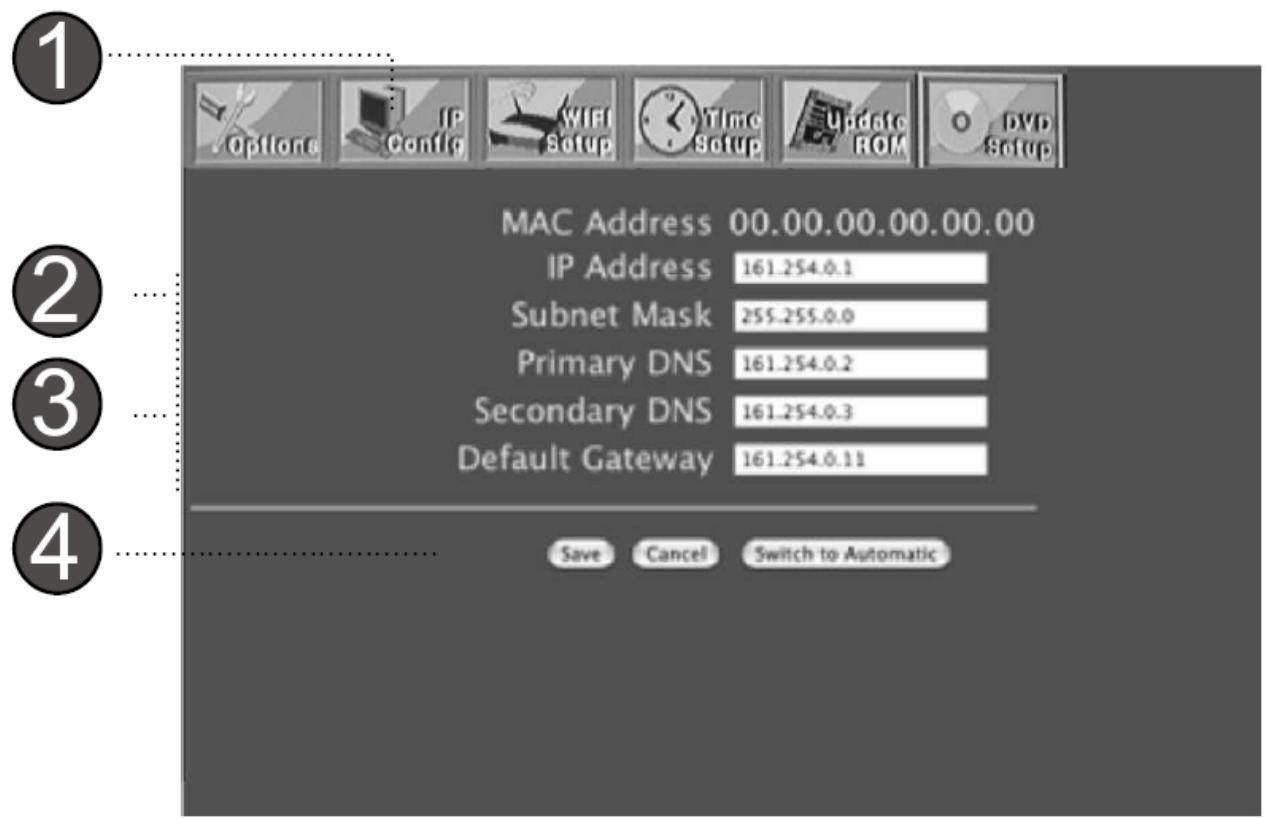 QUARTEK I-BOX 800 - Configuration des adresses IP - 1