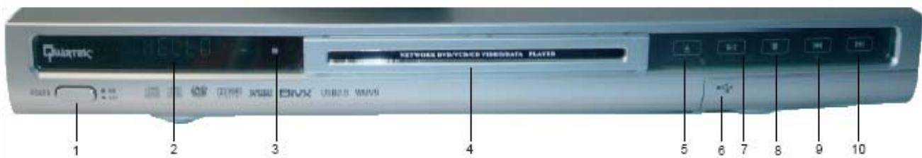 QUARTEK WHD500-V9 - Façade avant - 1