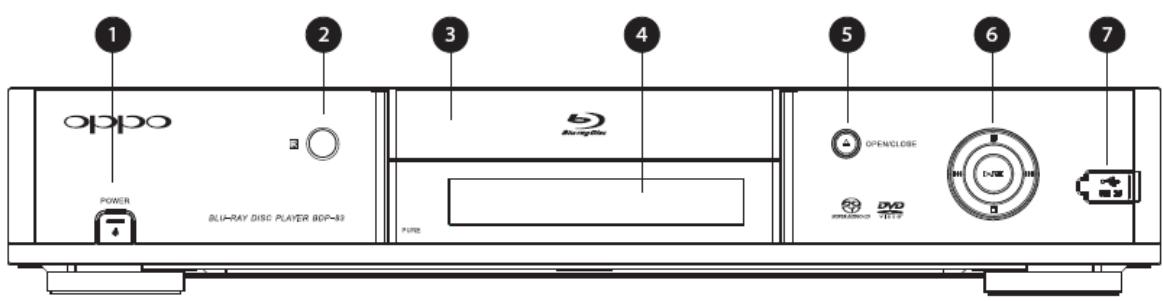 OPPO BDP-83 - Vues extérieures - 1