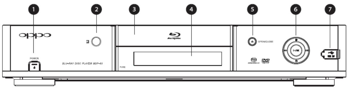 OPPO BDP-83 SE - Vues extérieures - 1