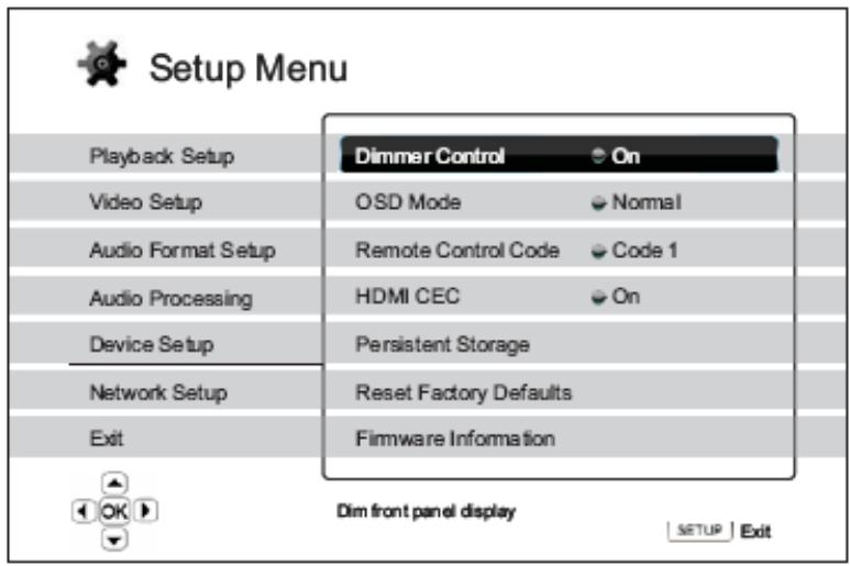 OPPO BDP-83 SE - AUTRES REGLAGES DU TRAITEMENT AUDIO - 1
