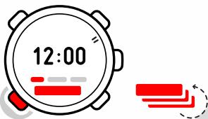 SUNNTO CORE ALU PURE WHITE MANU 06850 - UTILISATION DU MODE TIME - 1