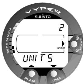 SUNNTO VYPER - Choix du type d'utilisation [3 MODELS] - 4