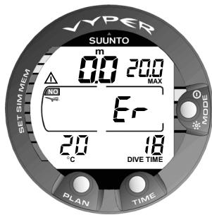 SUNNTO VYPER - Numérotation des plongées - 4