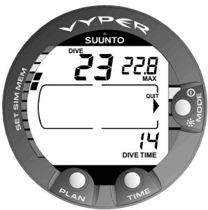 SUNNTO VYPER - MEMOIRE PROFIL DE PLONGEE [PROF] - 5