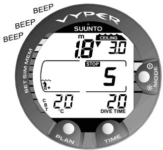 SUNNTO VYPER - Indicateur de vitesse de remontée - 3