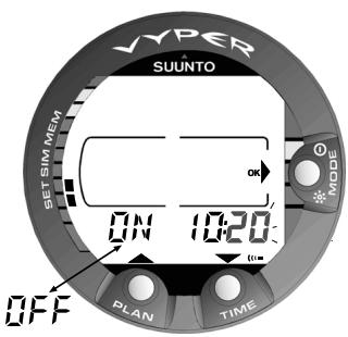 SUNNTO VYPER - Réglages des préférences [3 SET PREF] - 1