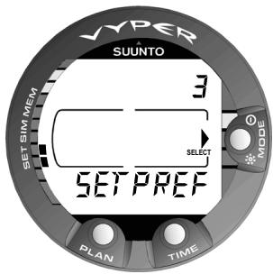 SUNNTO VYPER - Choix du type d'utilisation [3 MODELS] - 1