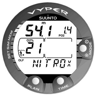 SUNNTO VYPER - DANGER! - 1