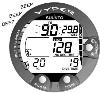 SUNNTO VYPER - Indicateur de vitesse de remontée - 1