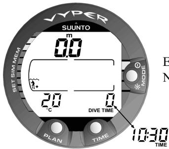 SUNNTO VYPER - Passage en mode Plongée et vérifications - 7