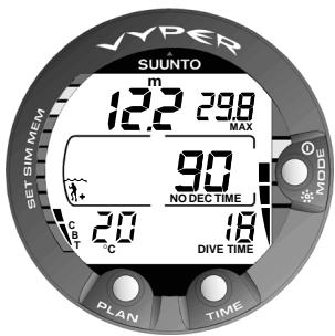 SUNNTO VYPER - Indicateur de niveau desaturation (CBT) - 5